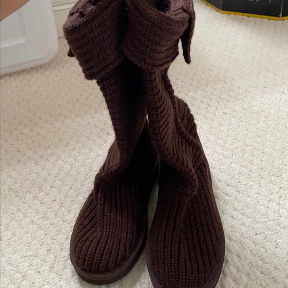 UGG sweater boots